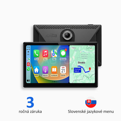 Univerzálne multimediálne zariadenie do auta s Apple CarPlay, Android Auto a záznamom videa (model 2026)